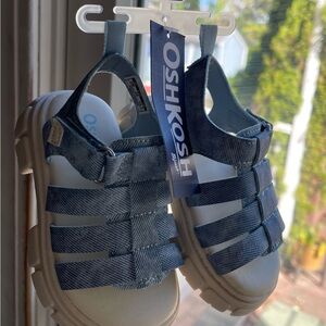 Carter's Kids Blue Chunky Sandals